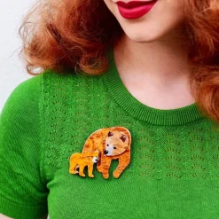 Mama Bear Brooch^Erstwilder Outlet
