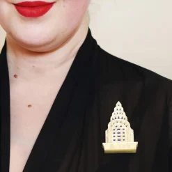 Manhattan Monument Brooch^Erstwilder Sale