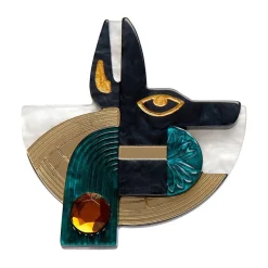 Master Of Secrets Anubis Brooch^Erstwilder