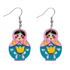 Matryoshka Memories Earrings^Erstwilder Sale