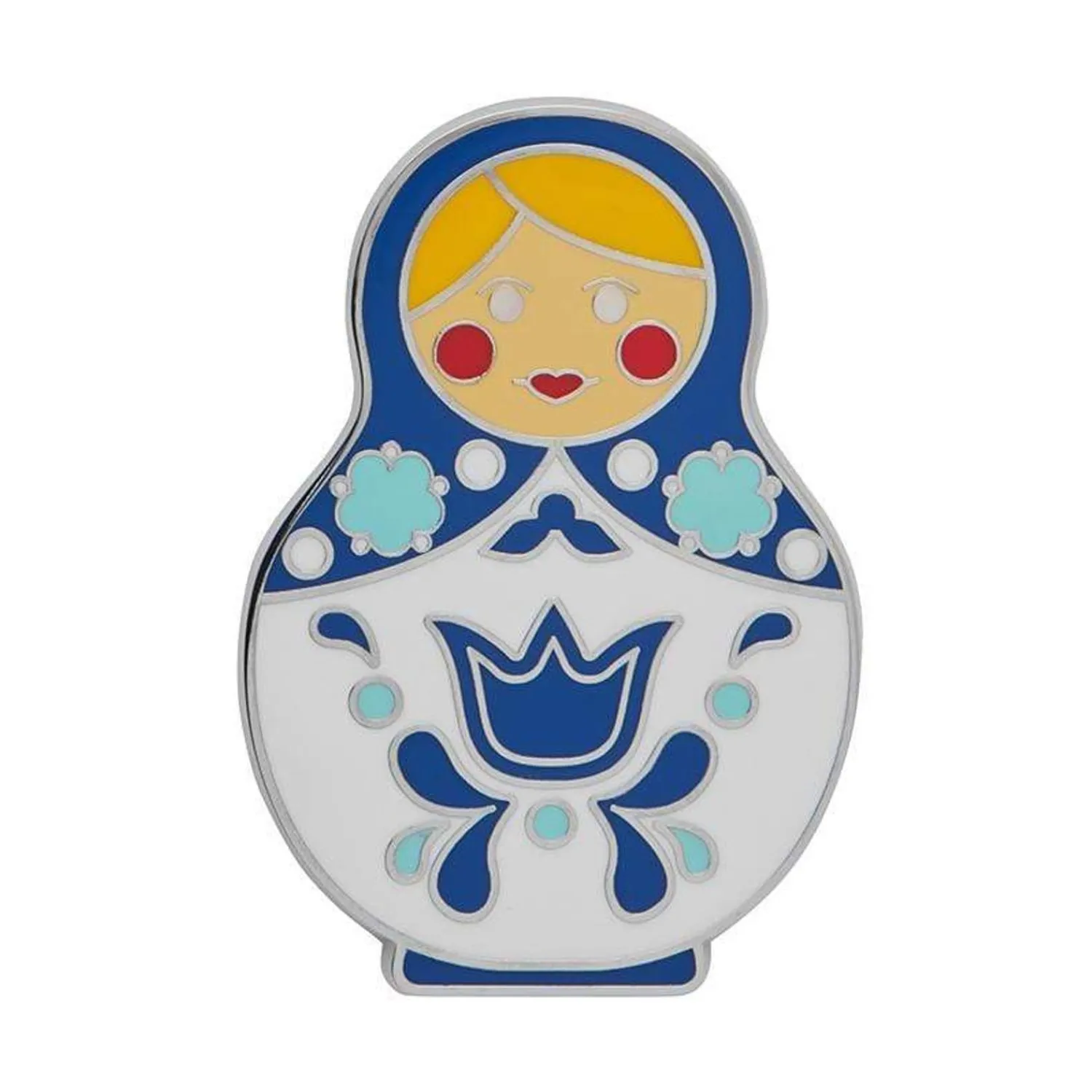 Matryoshka Memories Large Enamel Pin^Erstwilder New