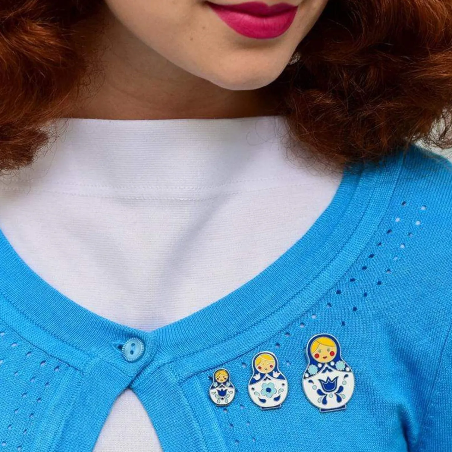 Matryoshka Memories Pin Set^Erstwilder New