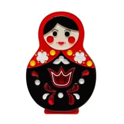 Matryoshka Memories Toy Brooch^Erstwilder New