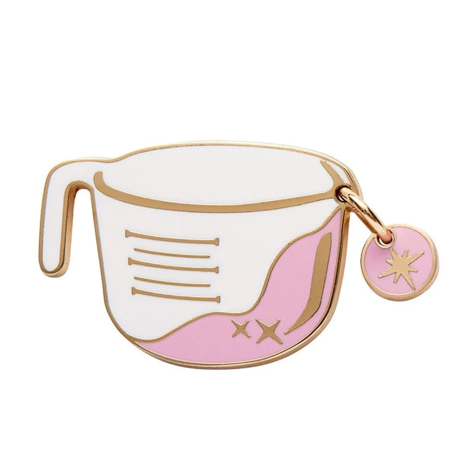 Measure Twice, Pour Once Enamel Pin^Erstwilder Sale