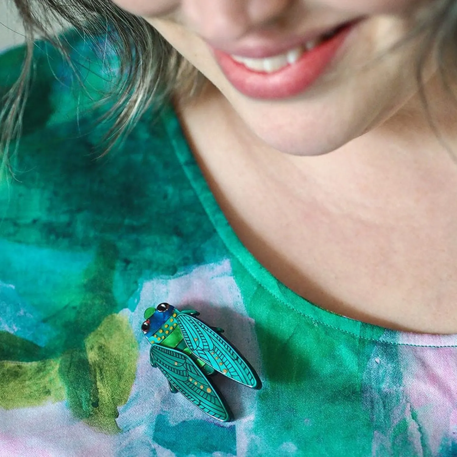 Melodic Moments Cicada Brooch^Erstwilder Online