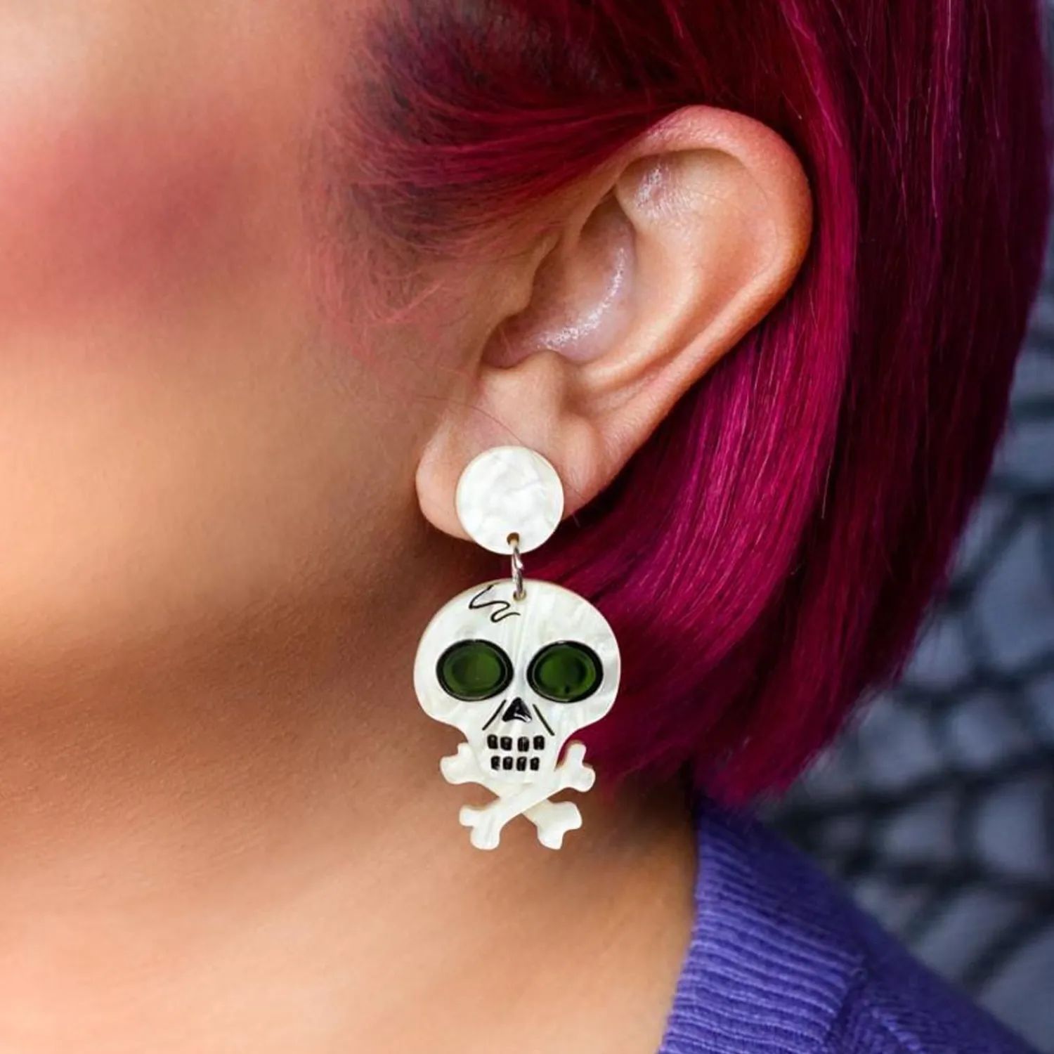 Memento Mori Earrings^Erstwilder Clearance