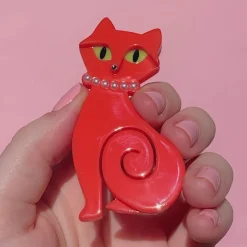 Meow At Midnight Brooch^Erstwilder Sale