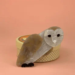 Miah Masked Owl Brooch^Erstwilder Outlet