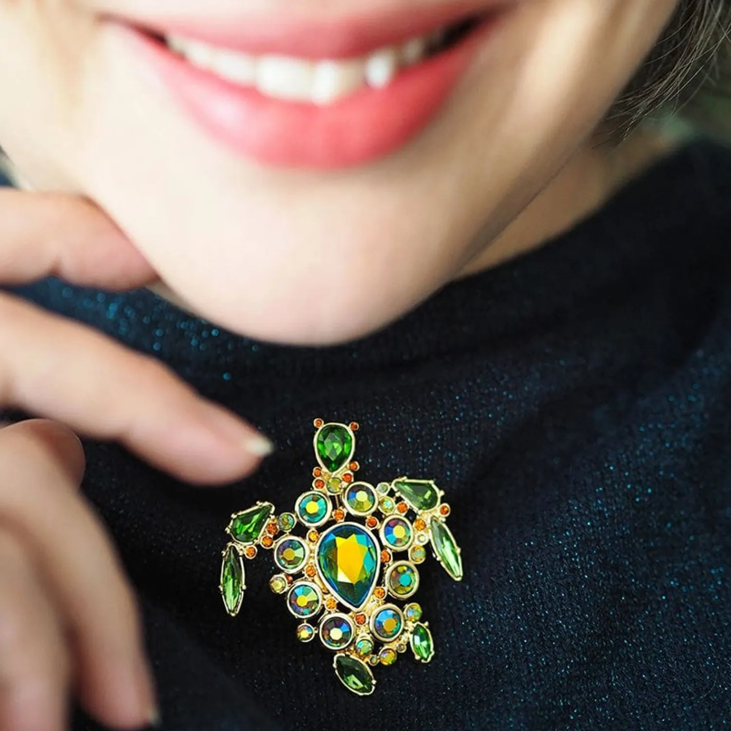 Michelle Stone Set Crystal Brooch^Erstwilder Online