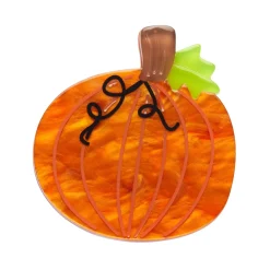 Midnight Magic Pumpkin Mini Brooch^Erstwilder Online