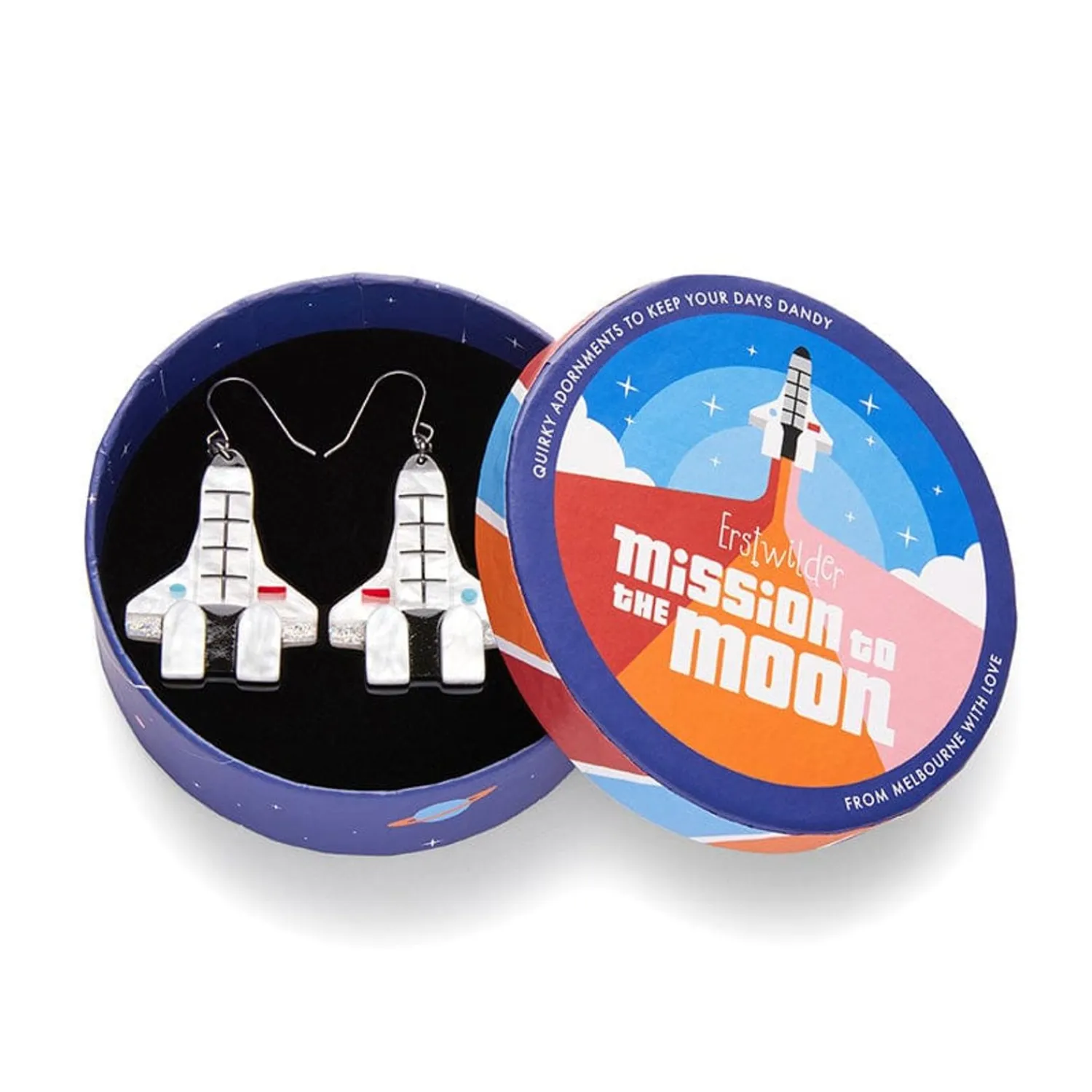Mission To The Moon Drop Earrings^Erstwilder Best