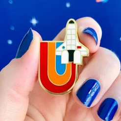 Mission To The Moon Enamel Pin^Erstwilder Discount