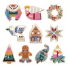 Modern Holiday Enamel Pin Pack - 10 Piece^Erstwilder Clearance
