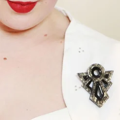 Modernist Motif Brooch^Erstwilder Outlet