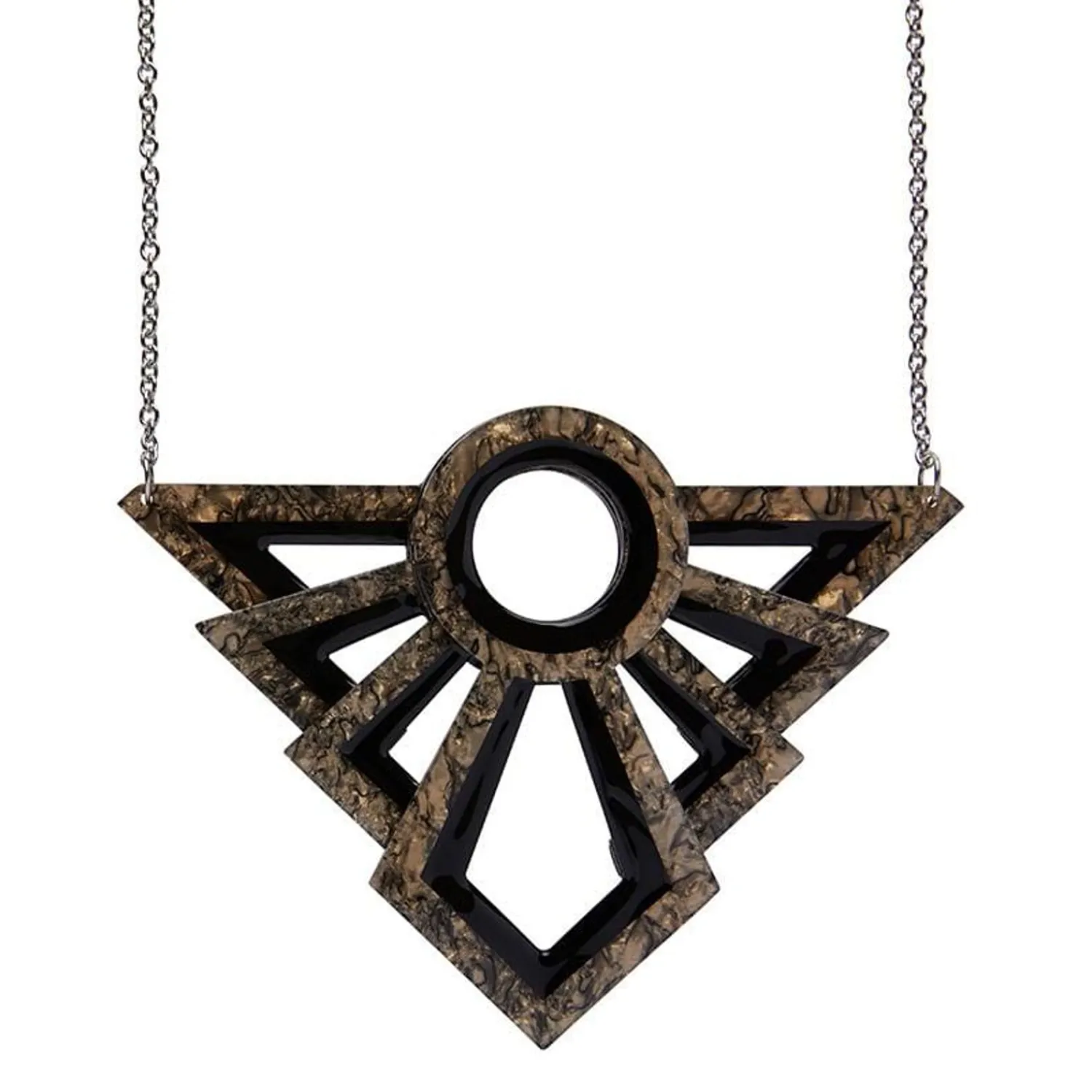 Modernist Motif Necklace^Erstwilder Outlet