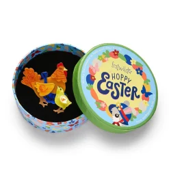 Mother Hen Knows Best Brooch^Erstwilder New