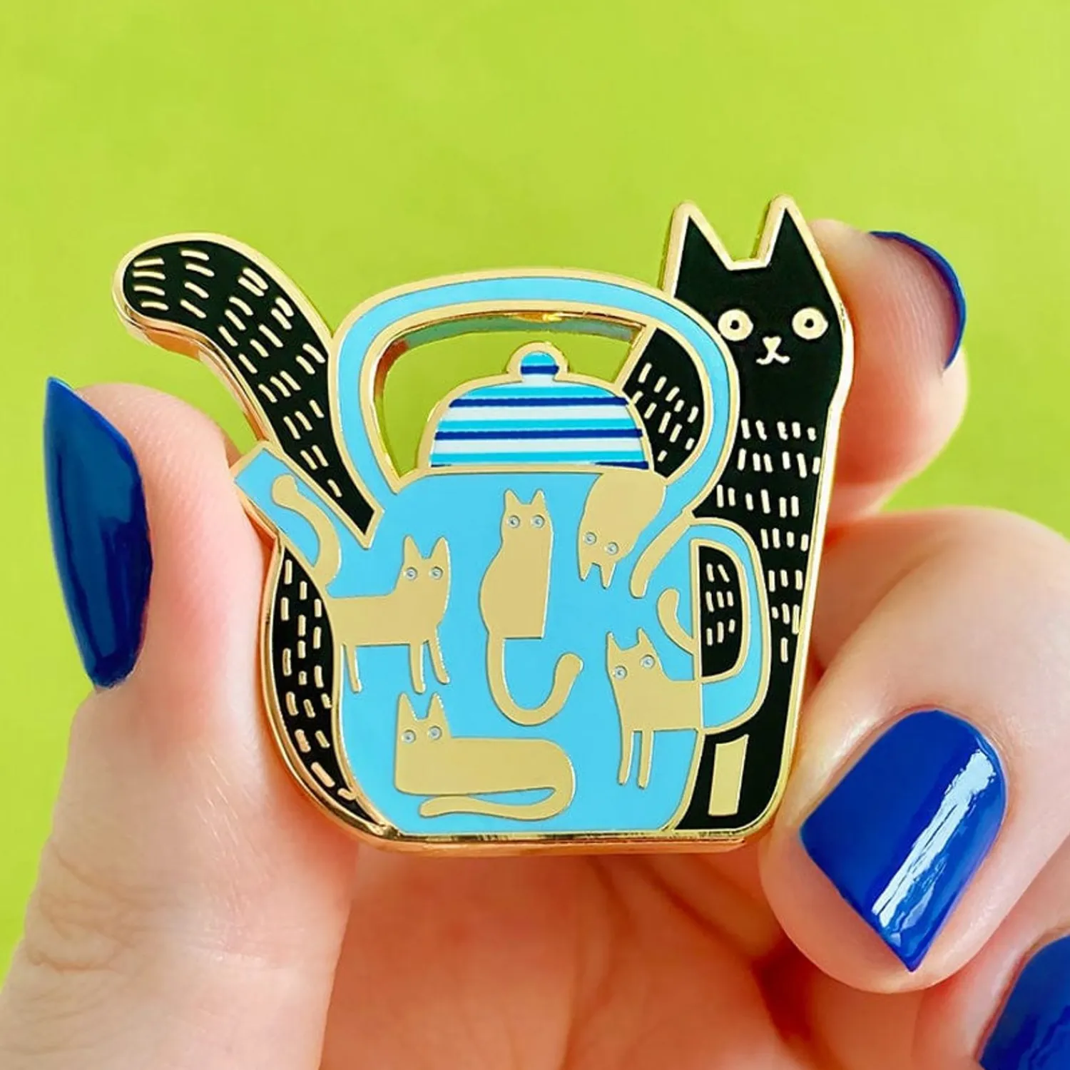 Mouse Tea Enamel Pin^Erstwilder Hot
