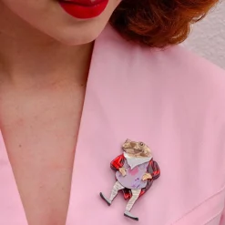 Mr. Jeremy Fisher Brooch^Erstwilder Discount