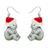 Mr. & Mrs. Bear Drop Earrings^Erstwilder Sale