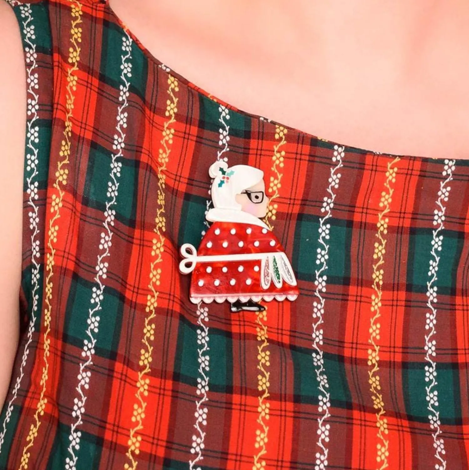 Mrs. Clause Brooch^Erstwilder Outlet