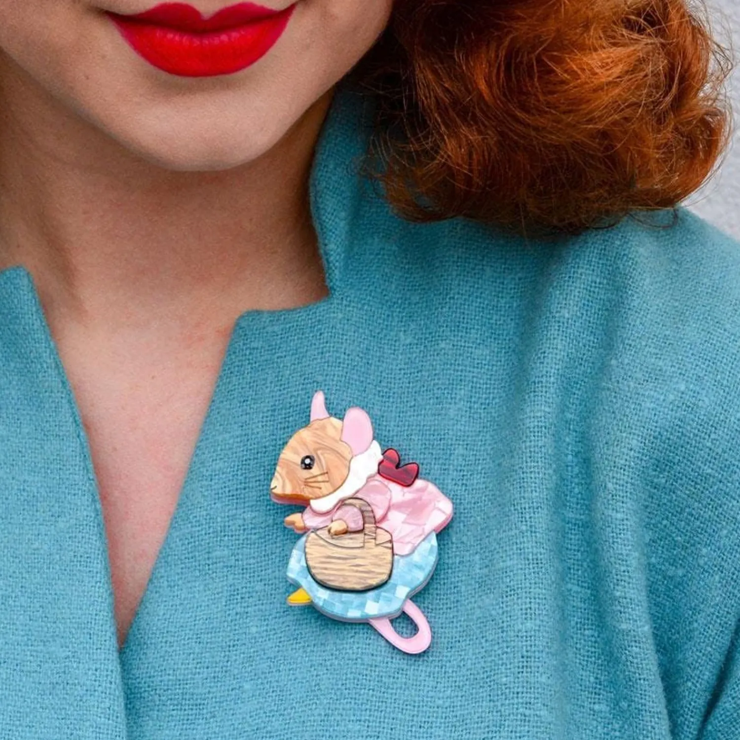 Mrs. Tittlemouse Brooch^Erstwilder Outlet