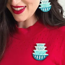 Nanna'S Prized Diamond Bowls Brooch^Erstwilder Clearance