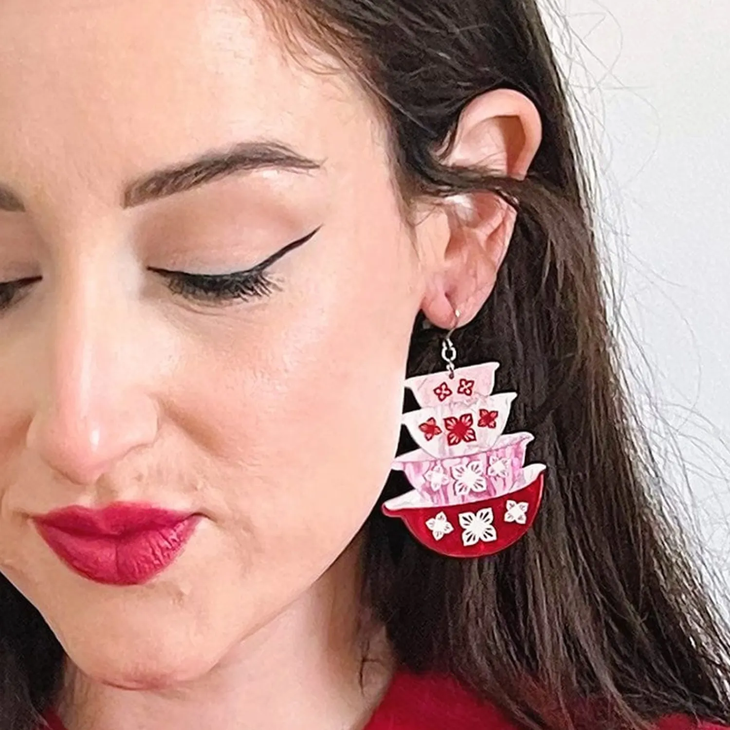 Nanna'S Prized Flower Bowls Earrings^Erstwilder New