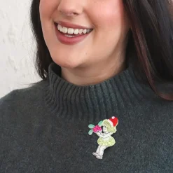 Native Berries Christmas Brooch^Erstwilder Outlet
