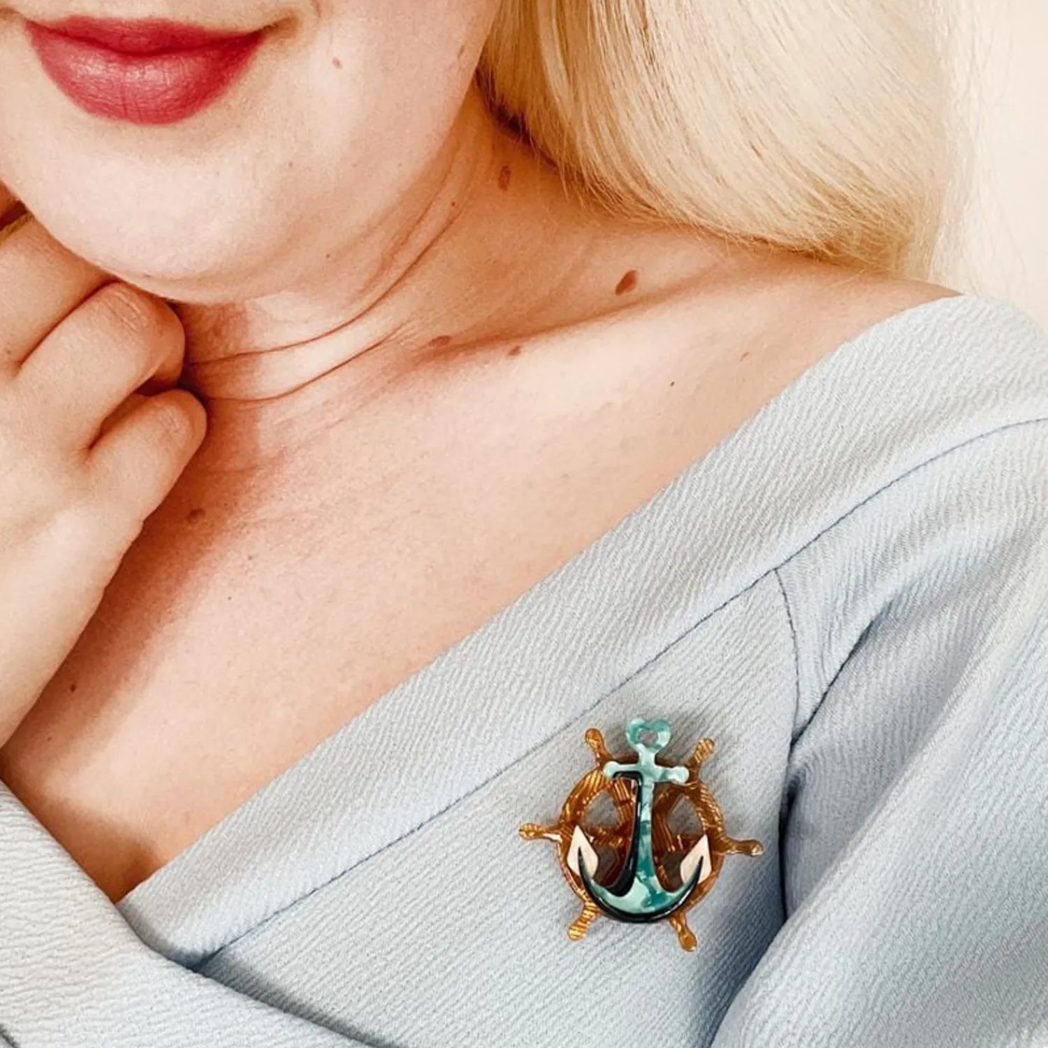Nautical Minis Brooch Set - 5 Pack^Erstwilder Hot