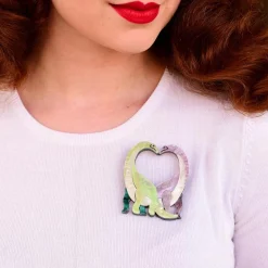 Neck And Neck Brooch^Erstwilder New