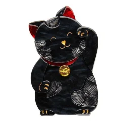 Neko The Beckoner Brooch^Erstwilder New