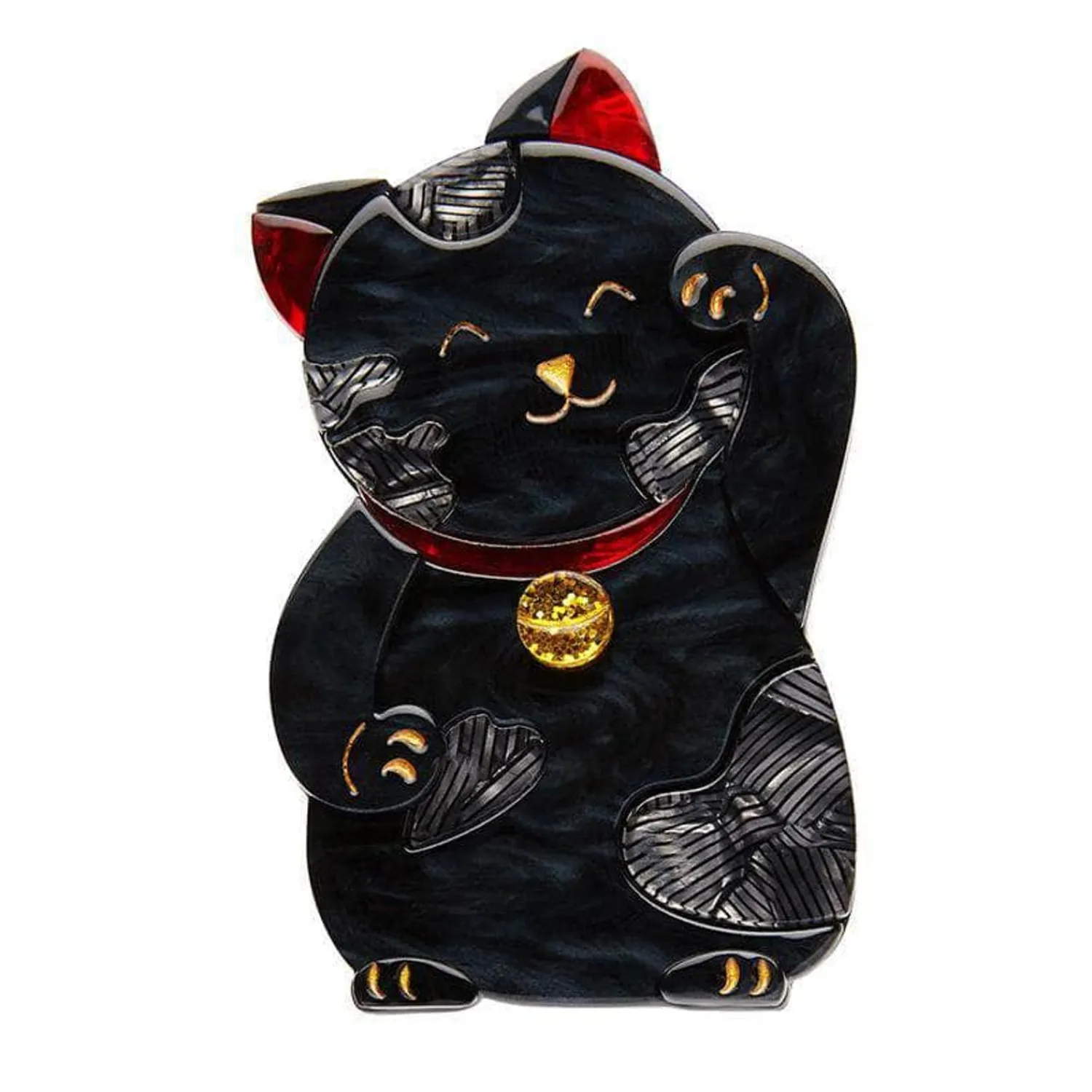 Neko The Beckoner Brooch^Erstwilder New