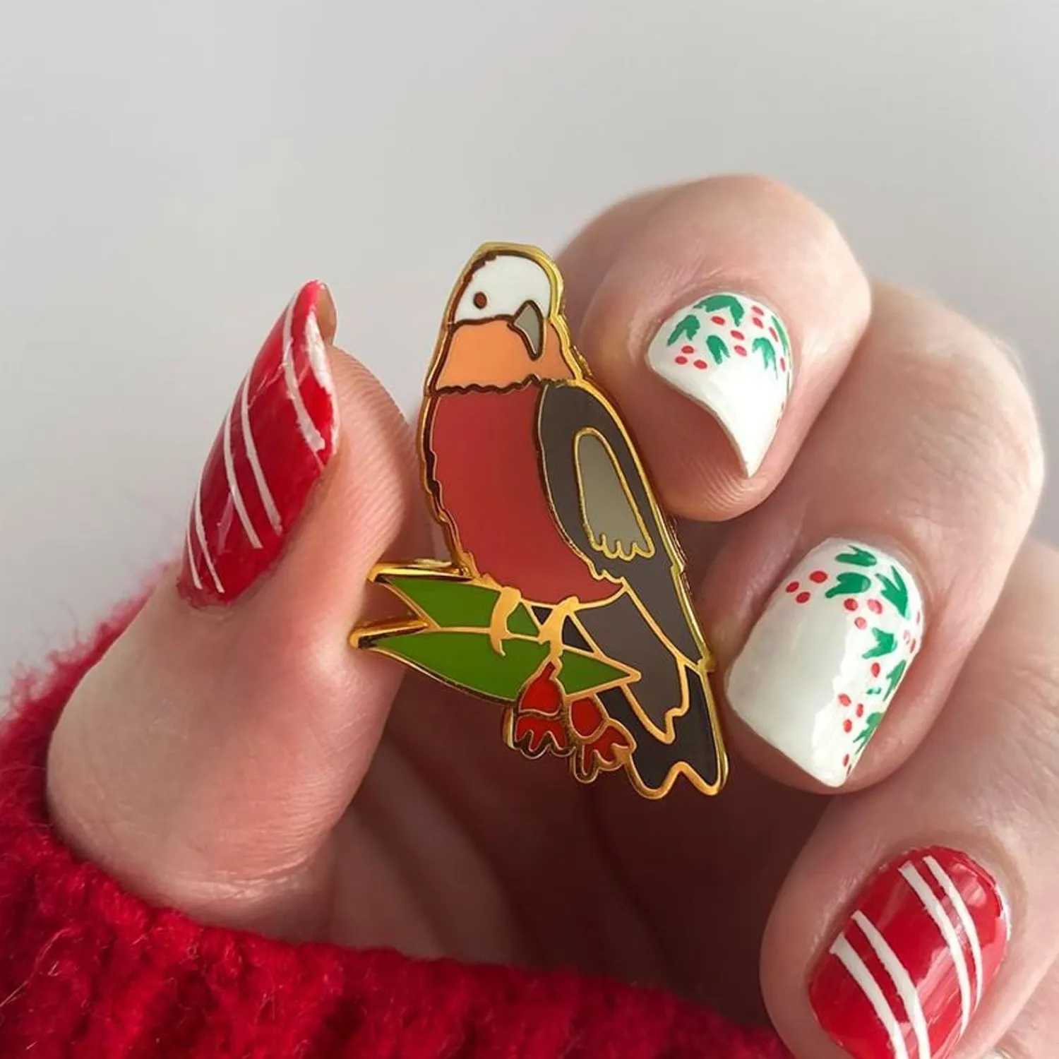 No Christmas Fool Enamel Pin^Erstwilder