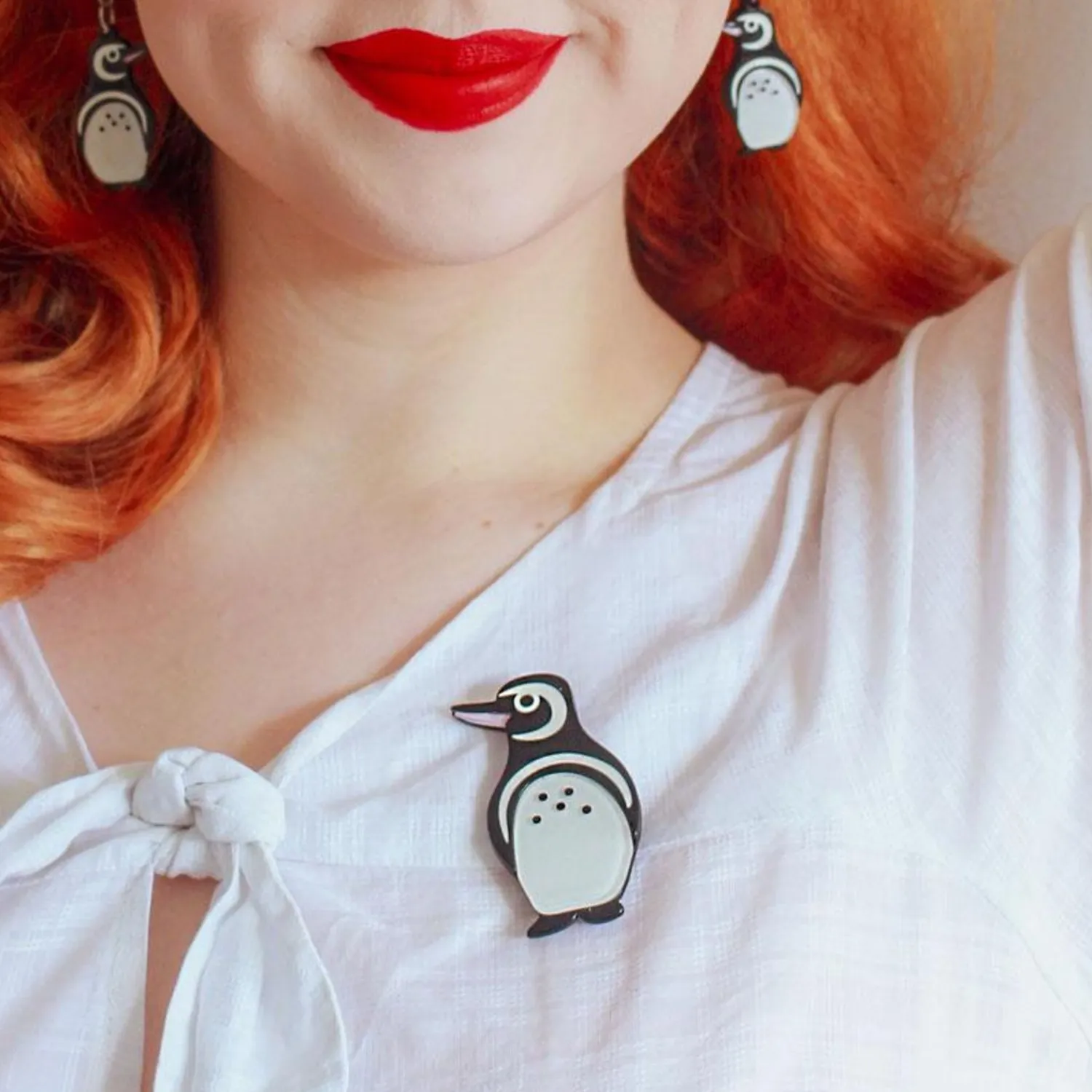 Northside Wanderer Penguin Brooch^Erstwilder Online