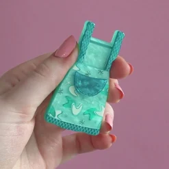 No Strings Attached Brooch - Teal^Erstwilder