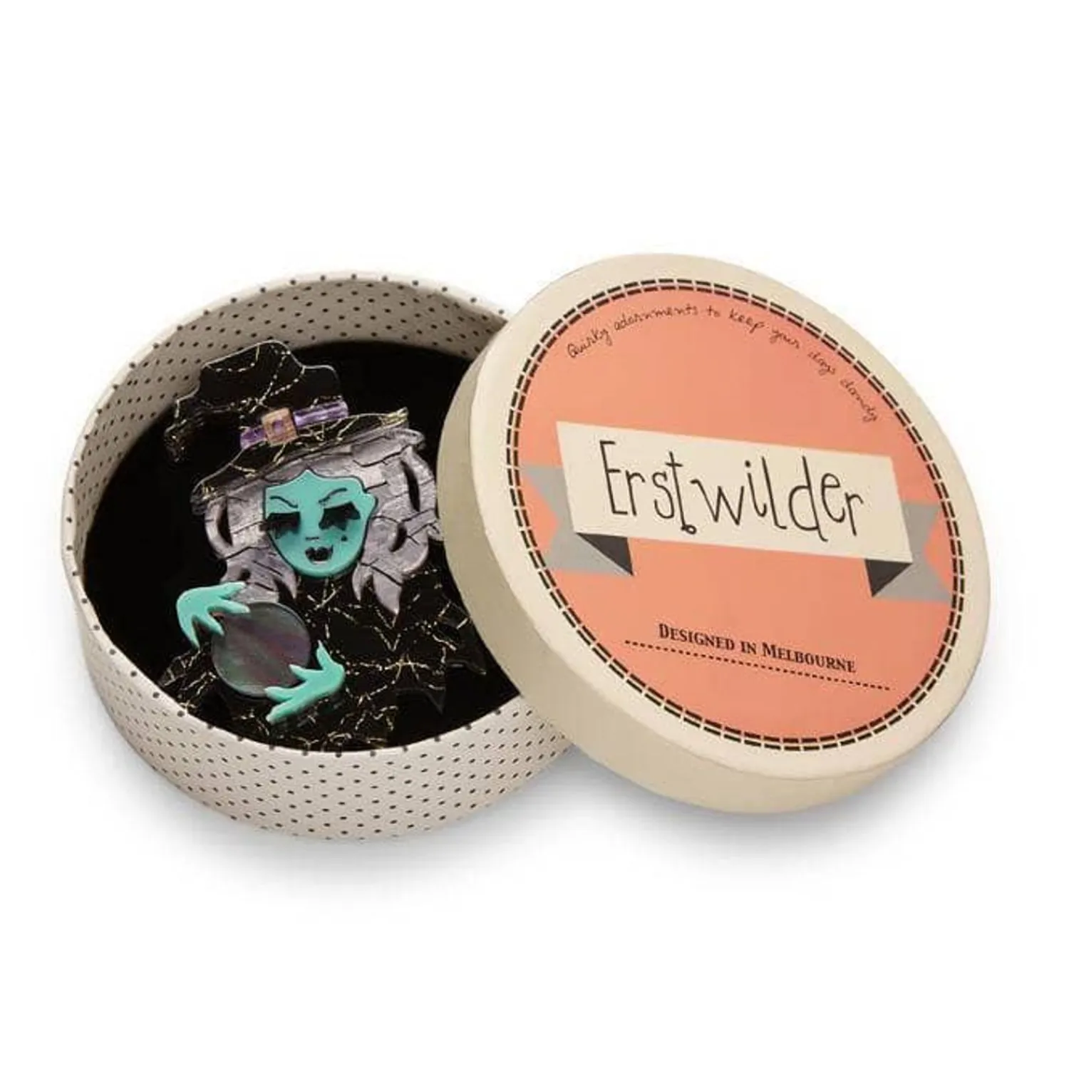 Not So Wicked Brooch^Erstwilder Outlet