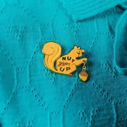 Nut Givin' Up Enamel Pin^Erstwilder Discount
