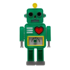Nuts And Bolts Robot Brooch^Erstwilder Best