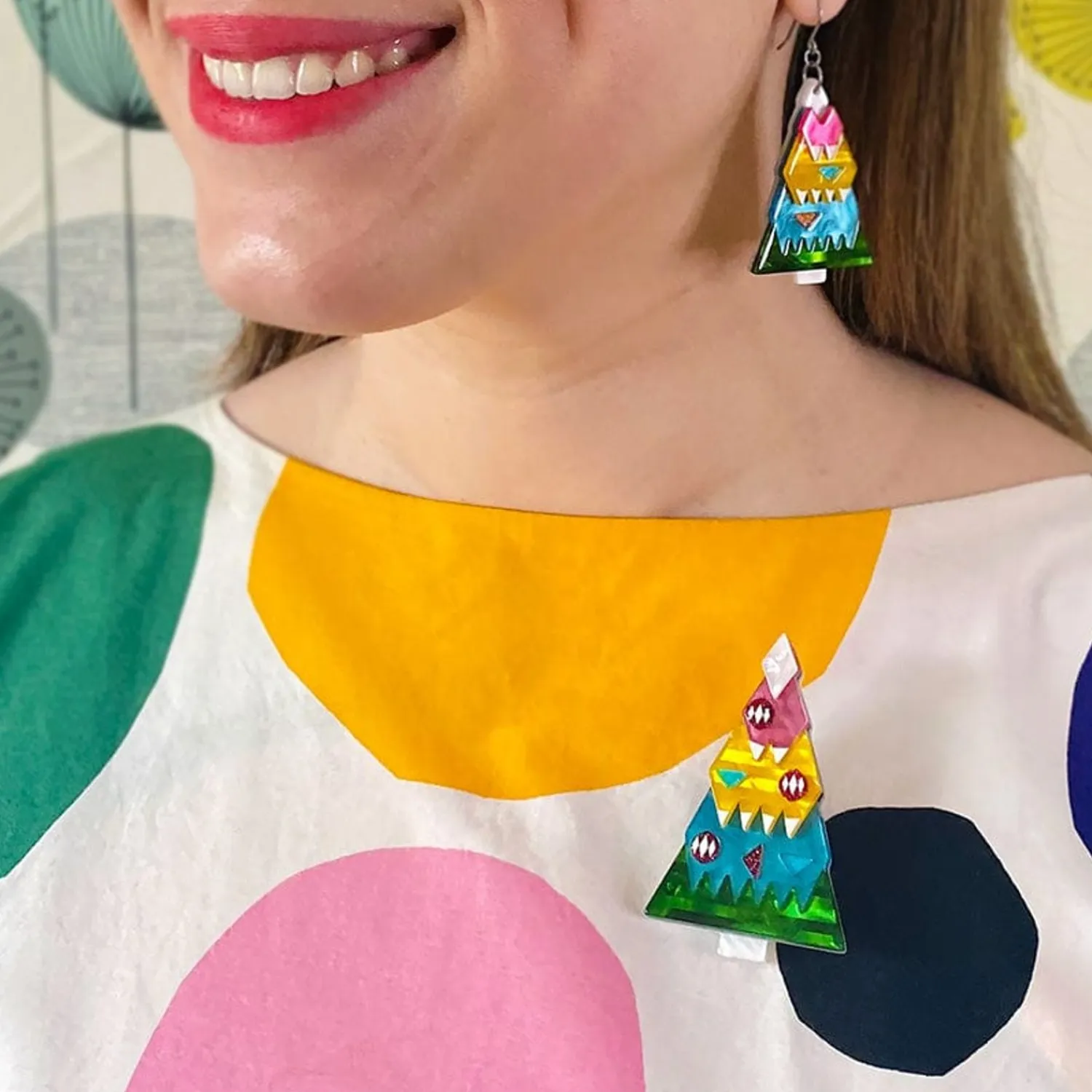 O Christmas Tree Brooch^Erstwilder Clearance