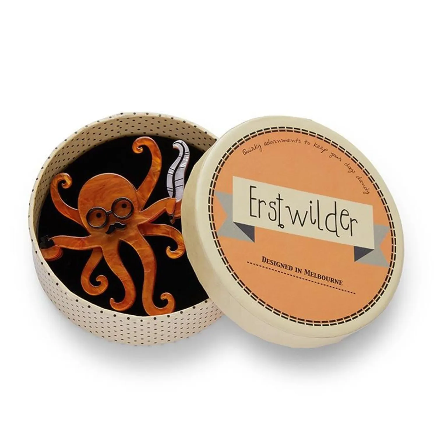 Octavious The Octo-Scribe Brooch^Erstwilder Outlet
