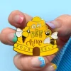 Oh Bee Hive Enamel Pin^Erstwilder
