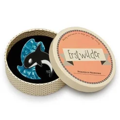 Olinda The Honorable Orca Brooch^Erstwilder Hot