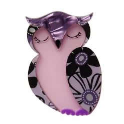 Olive Owl Brooch^Erstwilder Outlet