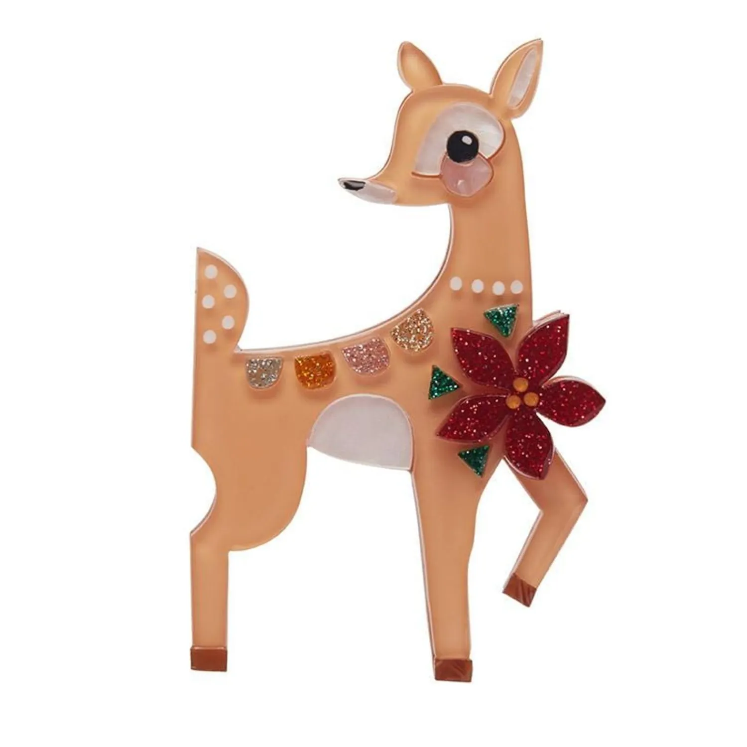 On Dasher! Brooch^Erstwilder Clearance