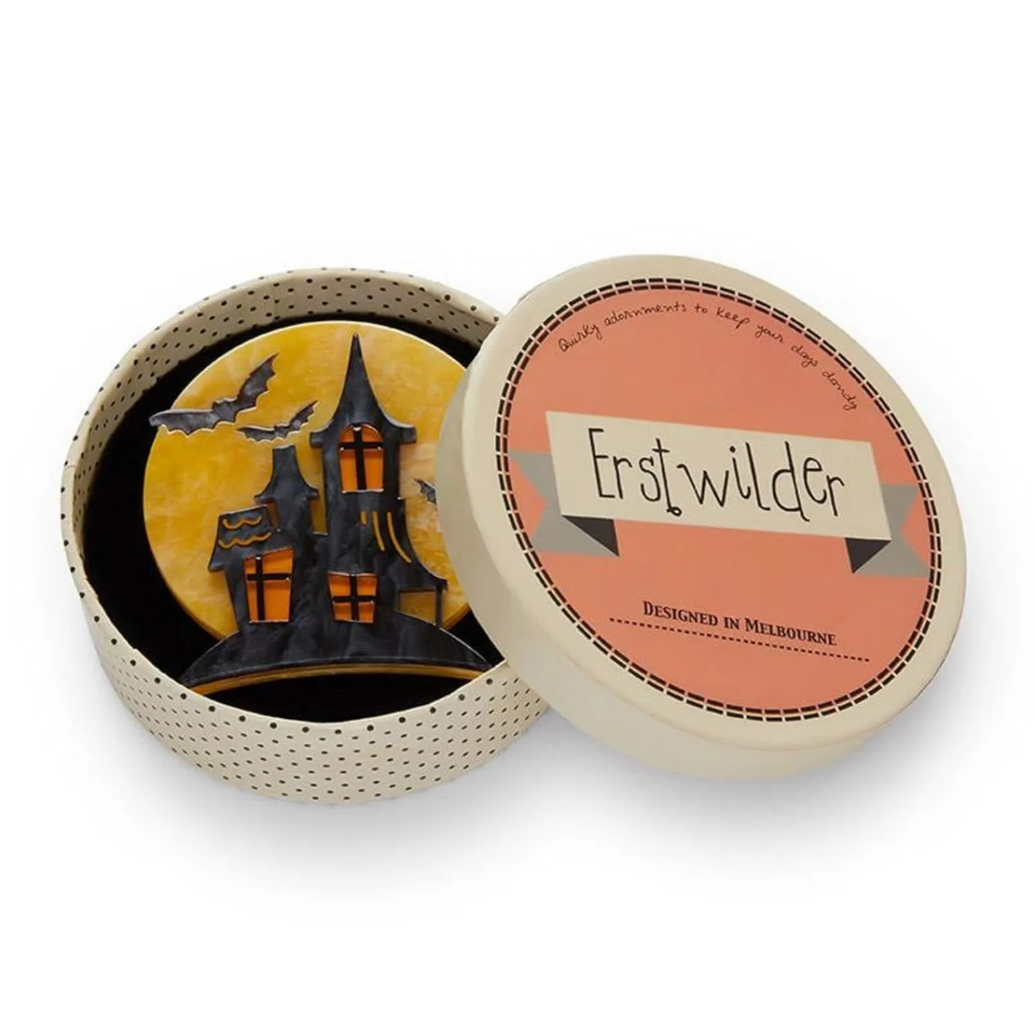 On Haunted Hill Brooch^Erstwilder Outlet