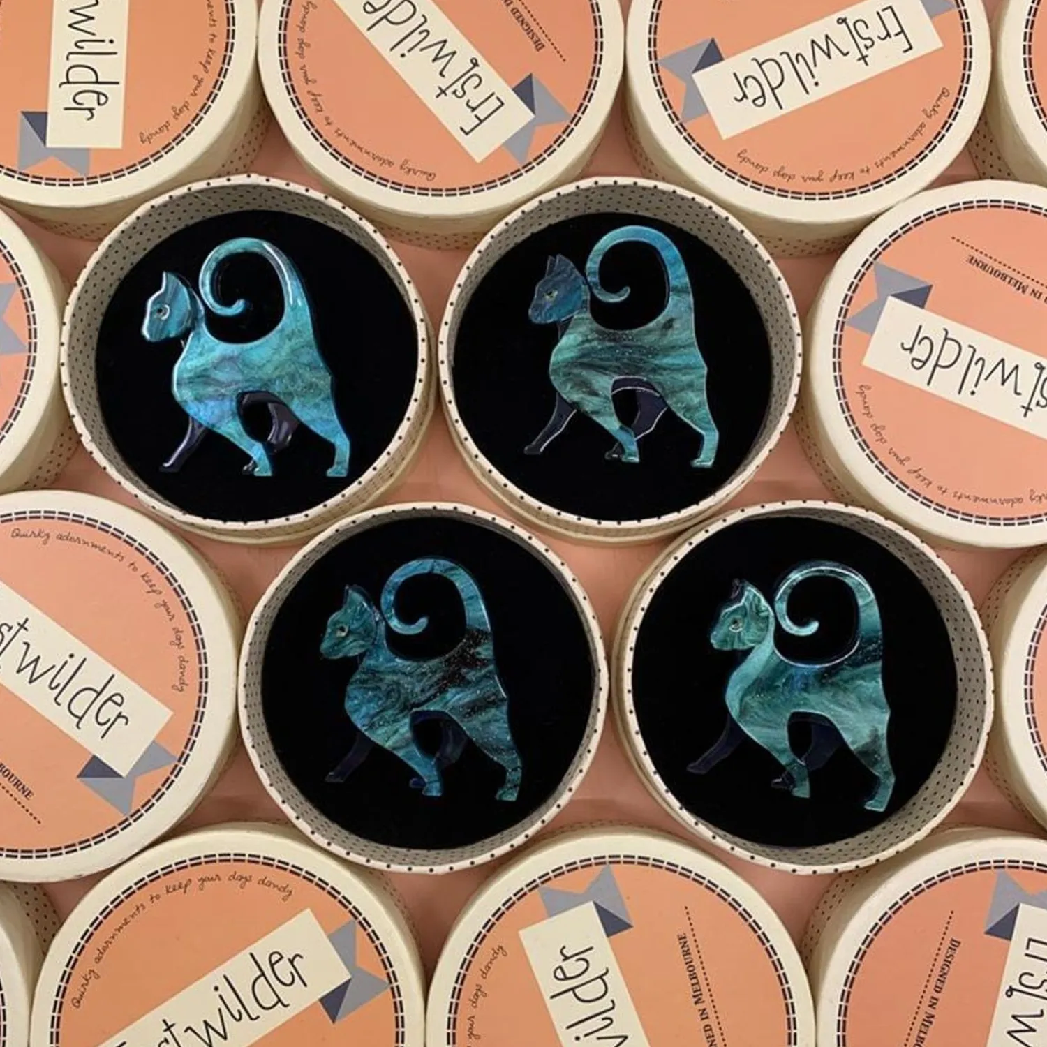 On The Prowl Cat Brooch^Erstwilder Sale
