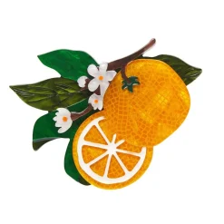 Orange Crush Brooch^Erstwilder Best