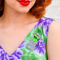 Oscar The Grouch Brooch^Erstwilder Outlet