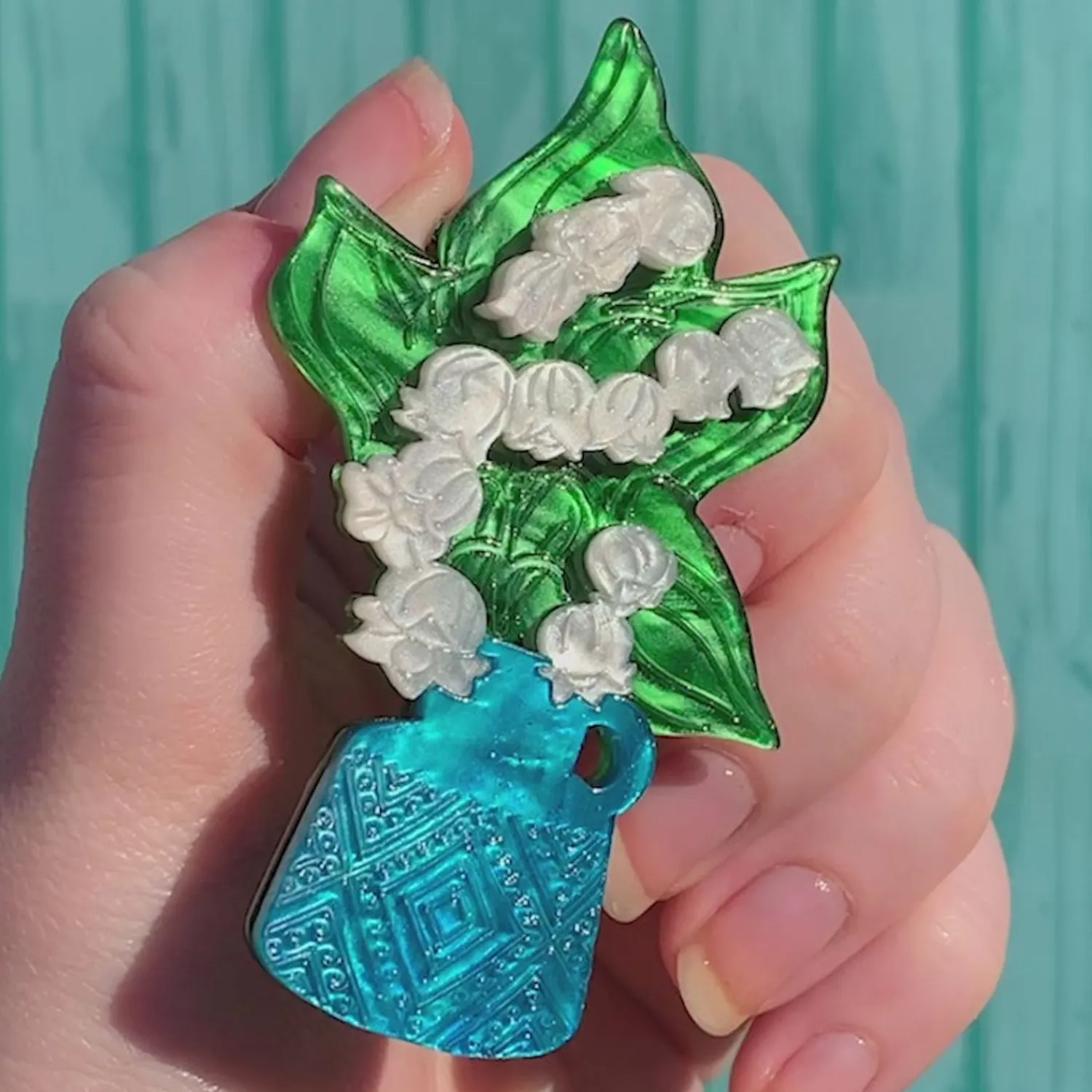 Our Lady'S Tears Brooch^Erstwilder New