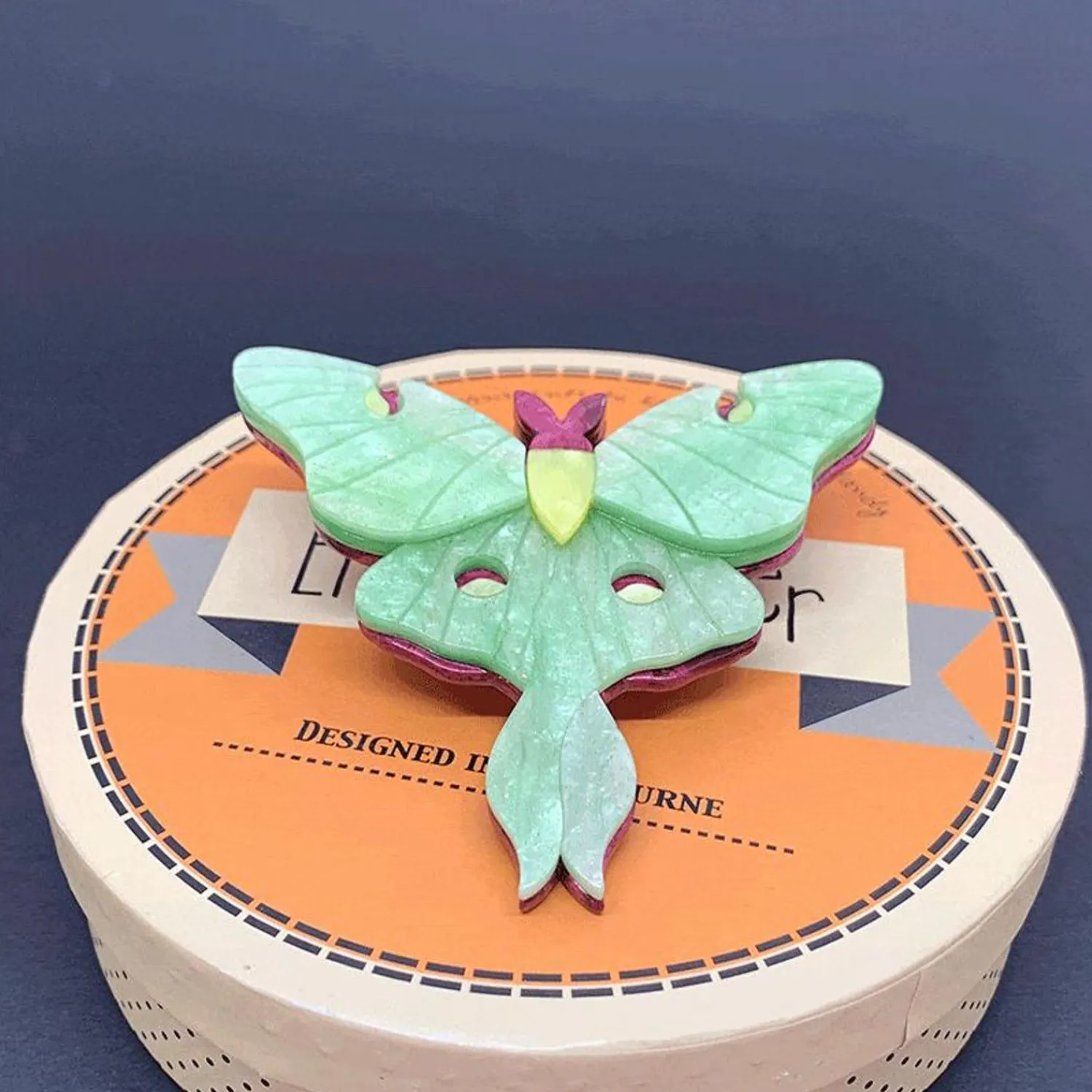 Over The Moon Brooch^Erstwilder Clearance